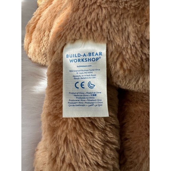 Build A Bear BAB Light Brown/Tan Lil Brownie Bear Cub 16" Plush - Picture 5 of 6